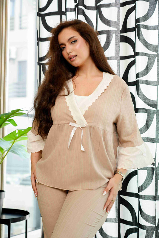Pyjama Élégance Nacrée